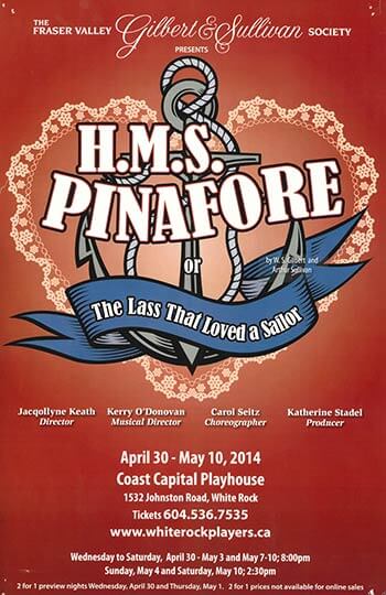 FVMT Shows - HMS Pinafore 2014