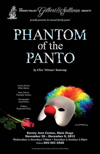 FVMT Shows - Phantom of the Panto 2013
